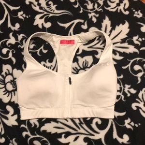 White Under Armour Sport Bra